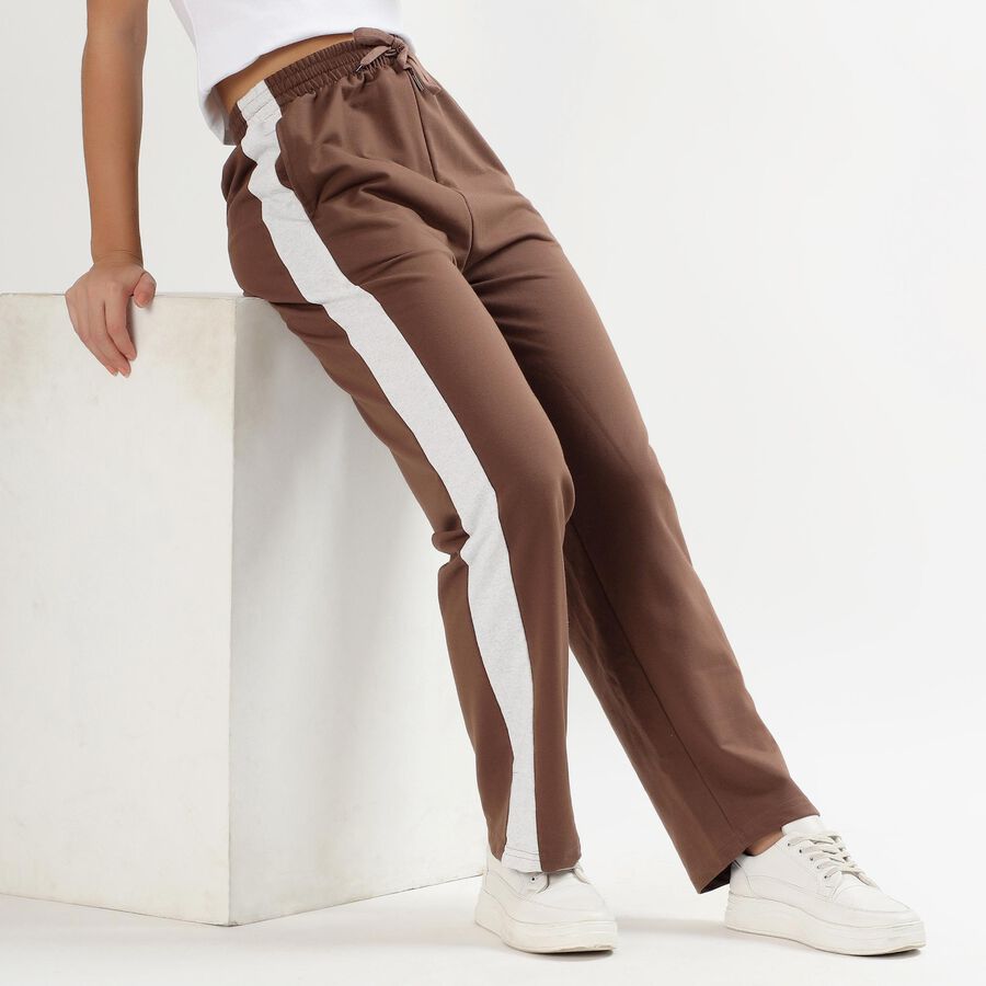 Ladies' Track Pants, Brown, large image number null