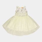 Girls Embellished Frock, Light Green, small image number null