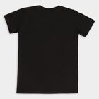 Boys' Half Sleeves T-Shirt, Black, small image number null