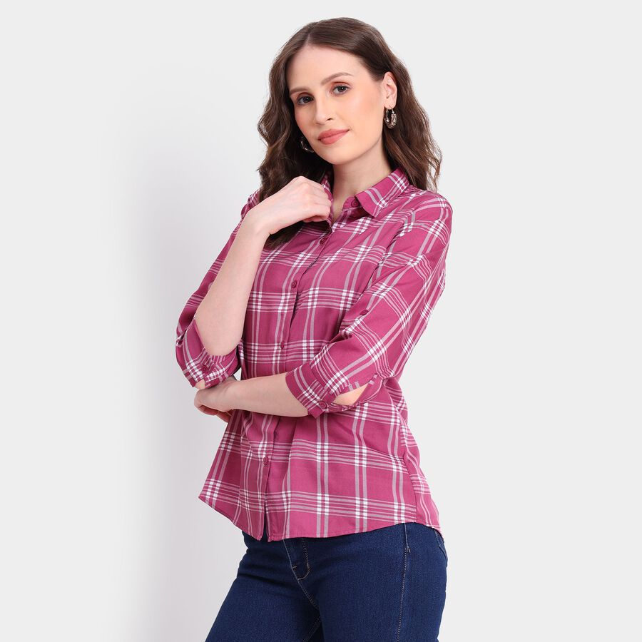 Ladies' Shirt, गुलाबी, large image number null