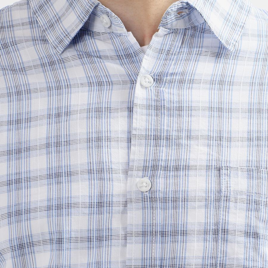 Men's Casual Shirt, Light Blue, large image number null
