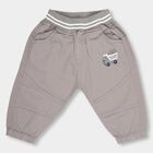 Infants' Light Taupe Rib Waist Trousers, Light Grey, small image number null