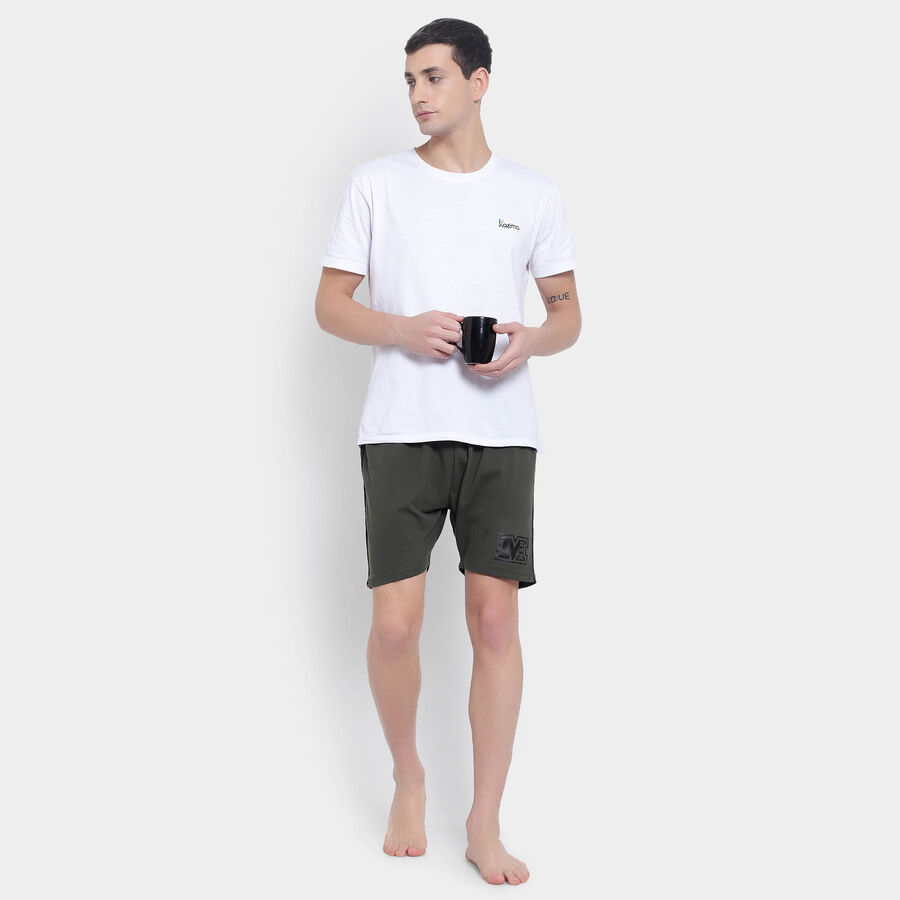 Cut & Sew Bermuda, ओलिव, large image number null