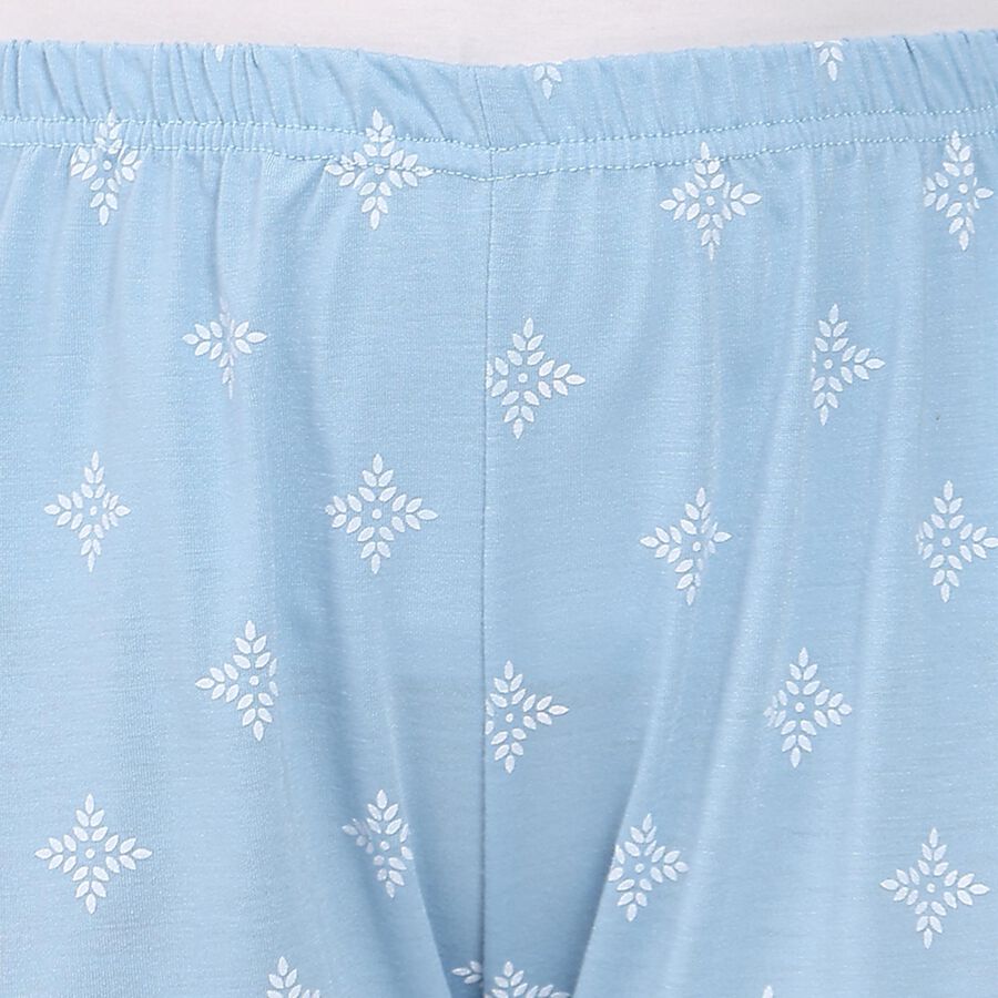 Ladies' Pyjama, हल्का नीला, large image number null