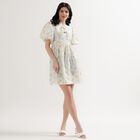 Ladies' A Line Dress, Off White, small image number null