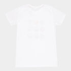 Boys Round Neck T-Shirt, सफ़ेद, small image number null