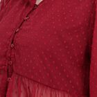 Ladies' Shirt , वाइन, small image number null