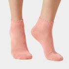 Women's Assorted Regular Fit Solid Pack of 3 Socks, चुनिंदा, small