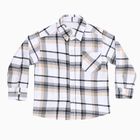 Boys' 100% Cotton Casual Shirt, ऑफ व्हाइट, small image number null