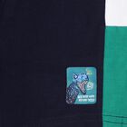 Boys' 100% Cotton Knit Baba Suit, गहरा हरा, small image number null