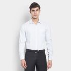 Cut Away Collar Formal Shirt, Light Grey, small image number null
