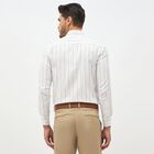 Men's Off White Classic Formal Shirt, ऑफ व्हाइट, small image number null