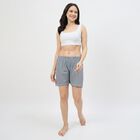 Women's Black Regular Fit Cotton Shorts, Black, small