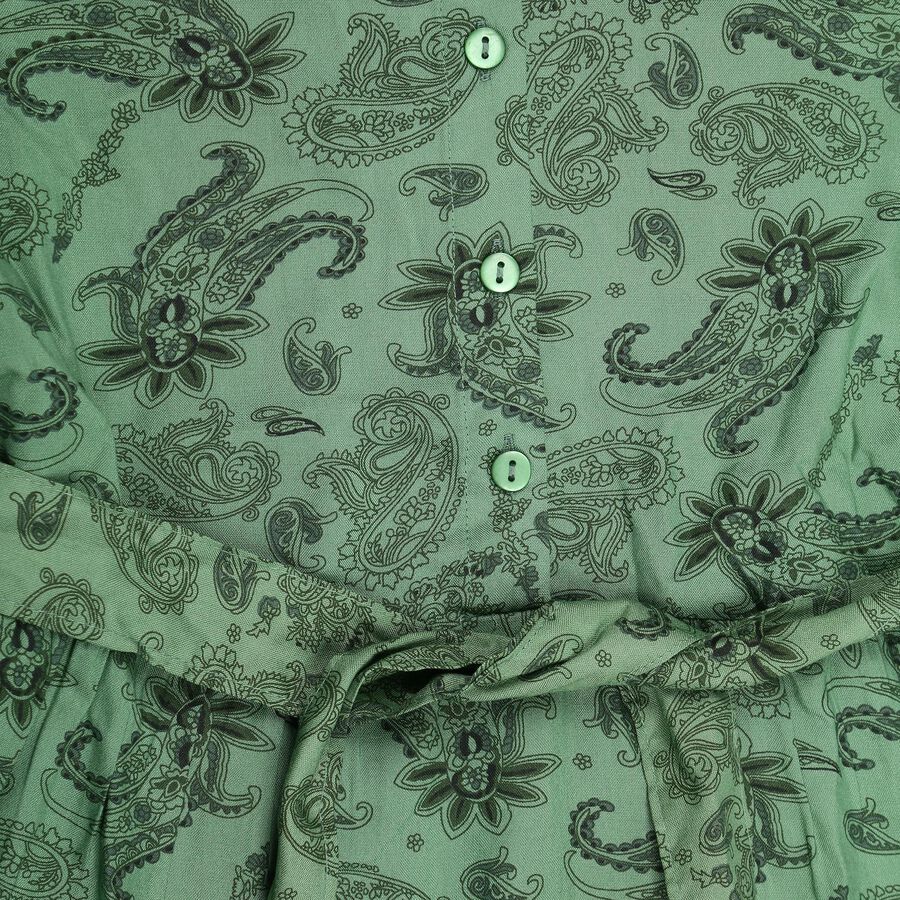 Girls' Dress, Light Green, large image number null