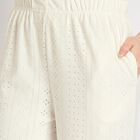 Ladies' Trousers , ऑफ व्हाइट, small