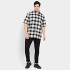 Men's Casual Shirt, Off White, small