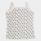 Girls' 100% Cotton Vest , नेवी ब्लू, small image number null