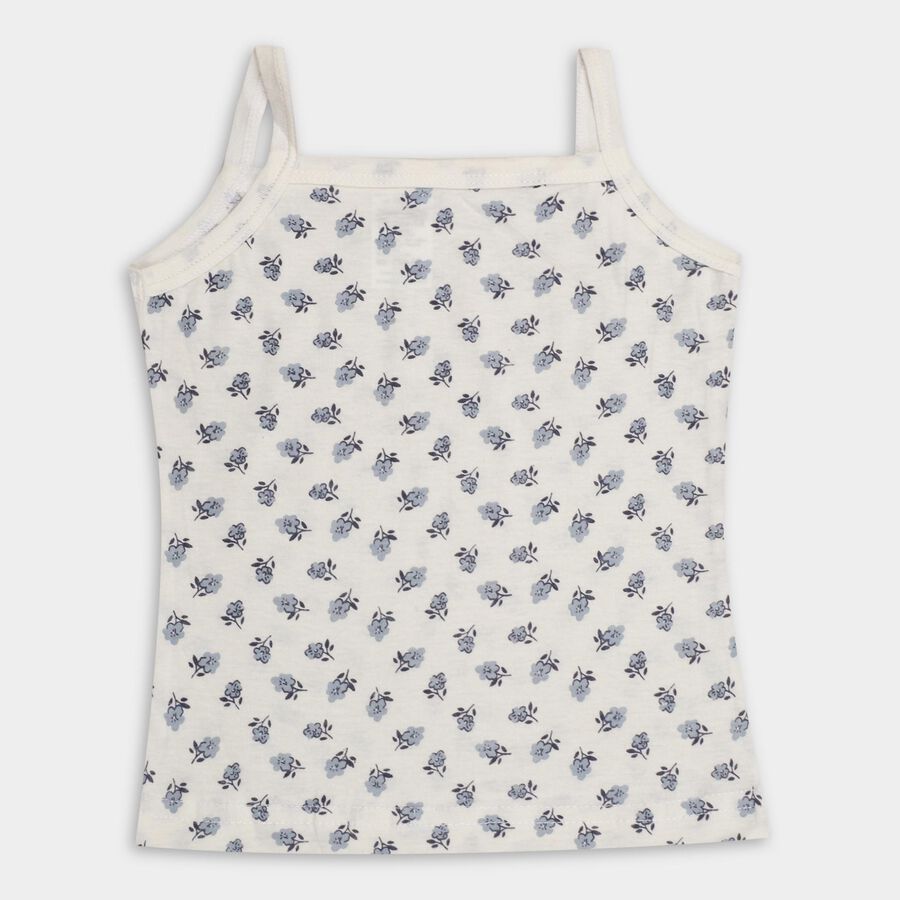 Girls' 100% Cotton Vest , नेवी ब्लू, large image number null
