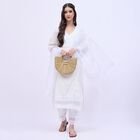 Ladies' 100% Cotton Ethnic Set, ऑफ व्हाइट, small image number null