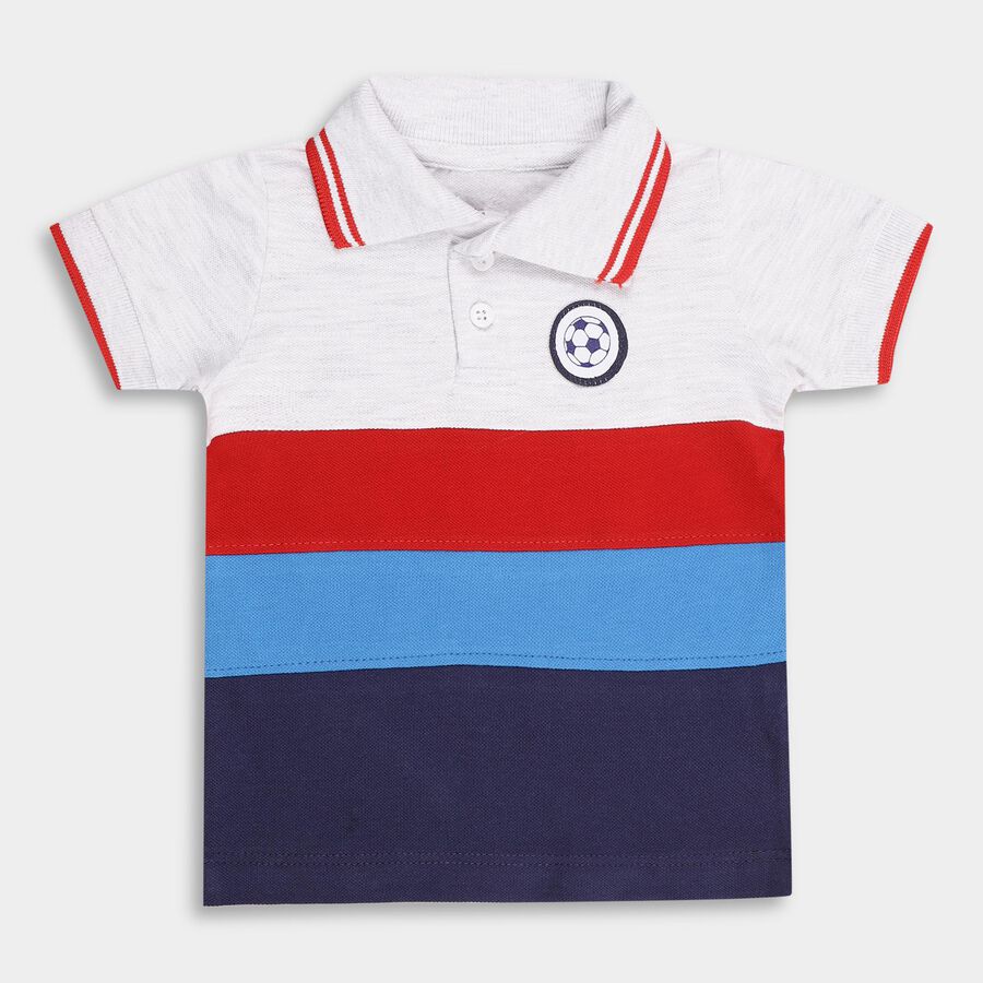 Infants' T-Shirt , मिश्रित हल्का ग्रे, large image number null