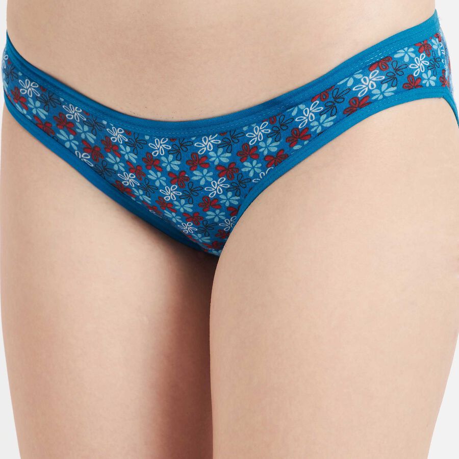 Cotton Printed Panty, Light Blue, large image number null