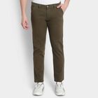 Solid Cross Pocket Trousers, Olive, small image number null