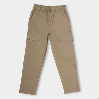 Boys' 100% Cotton Cross Pocket Trouser