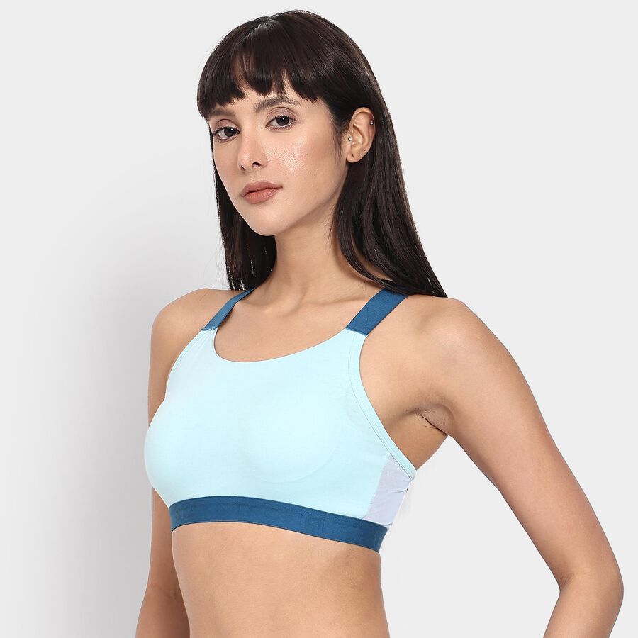 Ladies' Bra , Light Blue, large image number null