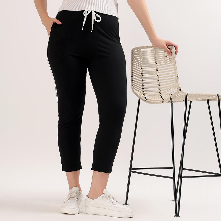 Ladies' Track Pants, काला, large image number null