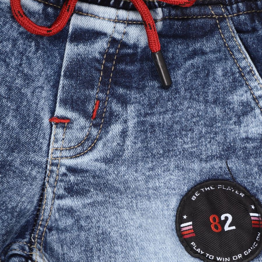 Boys' Jeans, गहरा नीला, large image number null
