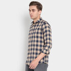 Checks Casual Shirt, Beige, small image number null