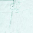 Girls' Shorts , हल्का हरा, small image number null