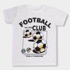 Boys' Half Sleeves T-Shirt , सफ़ेद, small image number null
