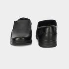 Men's Black Slip-On Loafer Formal Shoes, Black, small