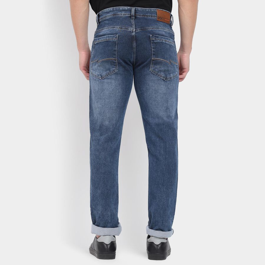 Men's Jeans, Dark Blue, large image number null