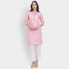 Ladies' Kurta, गुलाबी, small