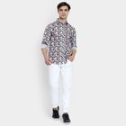 Men's 100% Cotton Casual Shirt , Brown, small image number null
