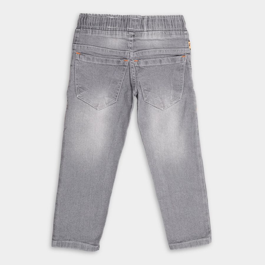Boy's Jeans , हल्का ग्रे, large image number null