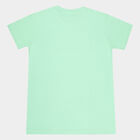 कॉटन टी-शर्ट, हल्का हरा, small image number null