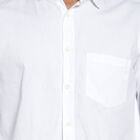 Cotton Solid Casual Shirt, White, small image number null