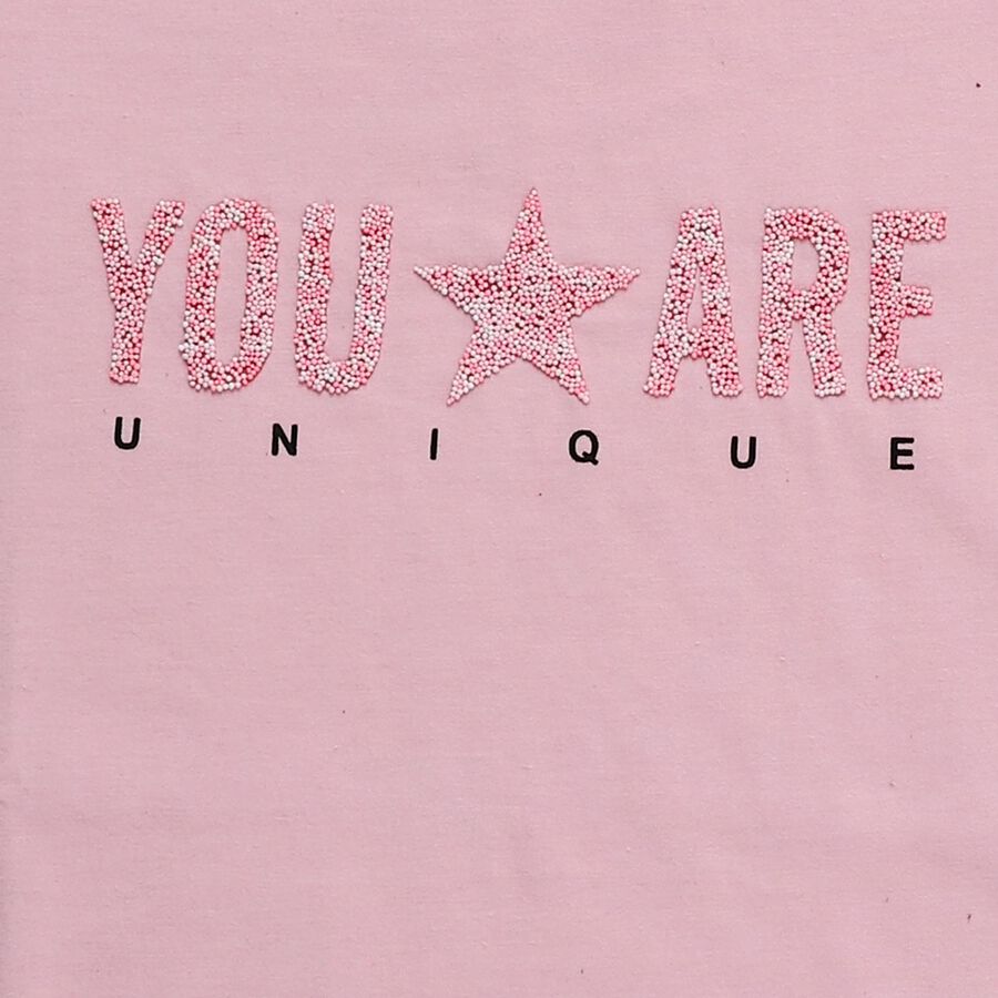 Girls' T-Shirt, Light Pink, large image number null