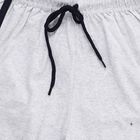 Boys' Grey Regular Fit Bermuda Shorts, Ecru Melange, small