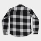 Boys' Dusty Charcoal Black Cotton Classic Casual Shirt, काला, small image number null