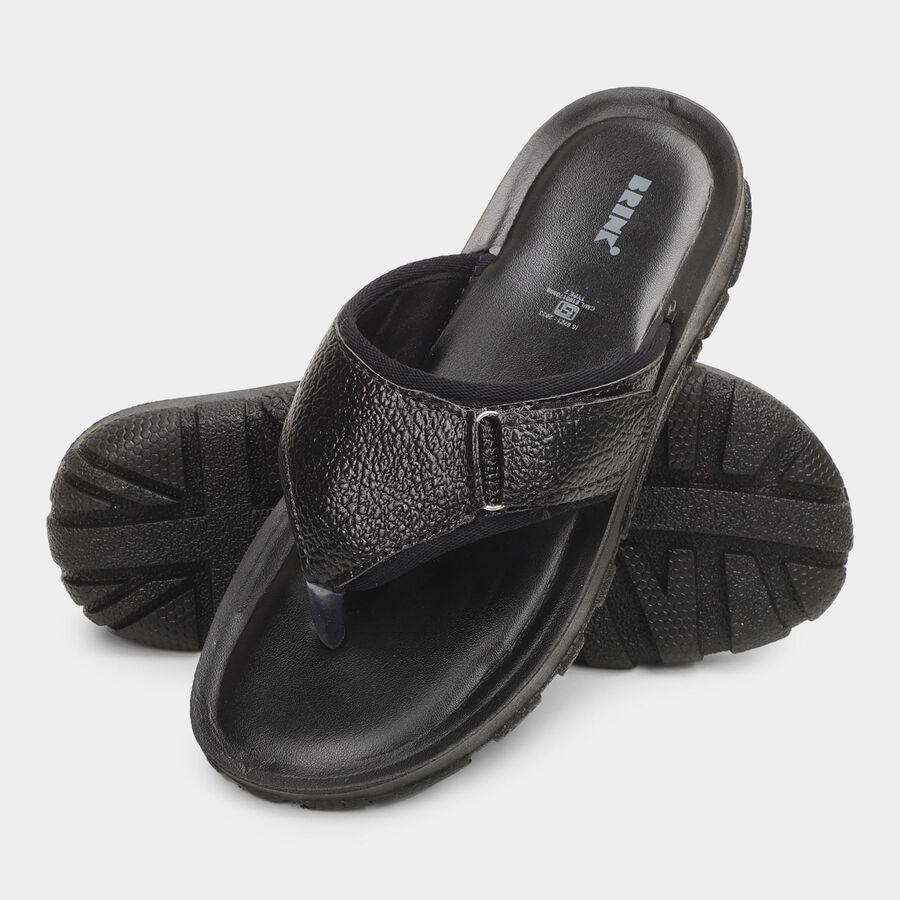 Men's Sandal, काला, large image number null