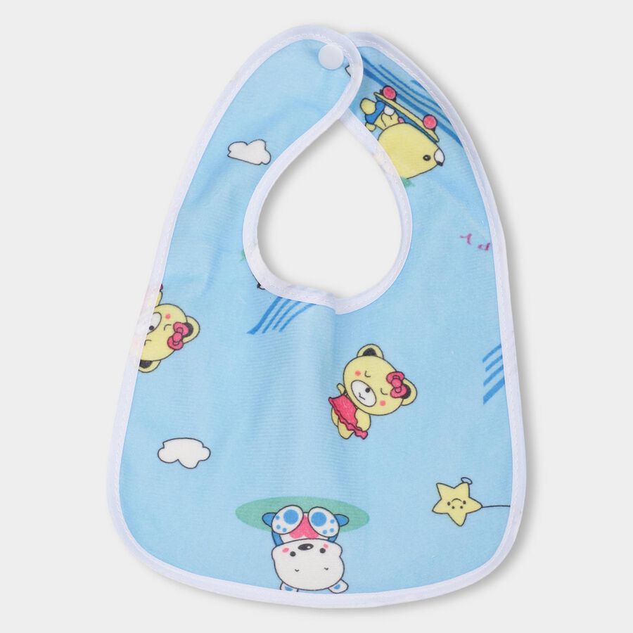 Infants' Bib , मध्यम नीला, large image number null