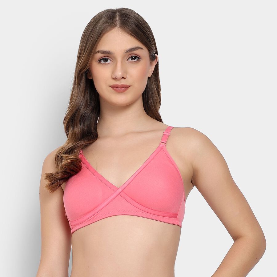 Ladies' Non-Padded Bra, मूँगा (कोरल), large image number null