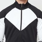 Cut & Sew Regular Collar Jacket, Black, small image number null