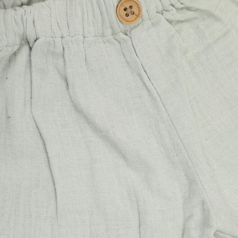 Infant Boys' 100% Cotton Baba Suit, हल्का हरा, large