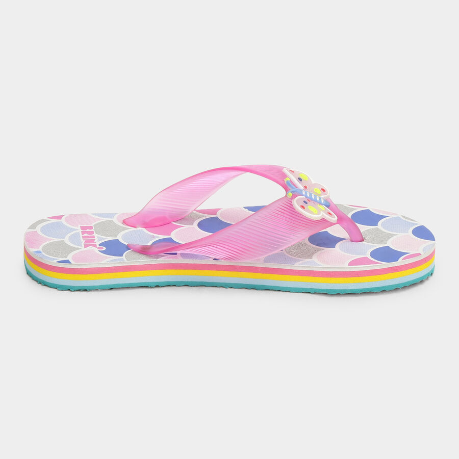 Kids' Slippers, Pink, large image number null