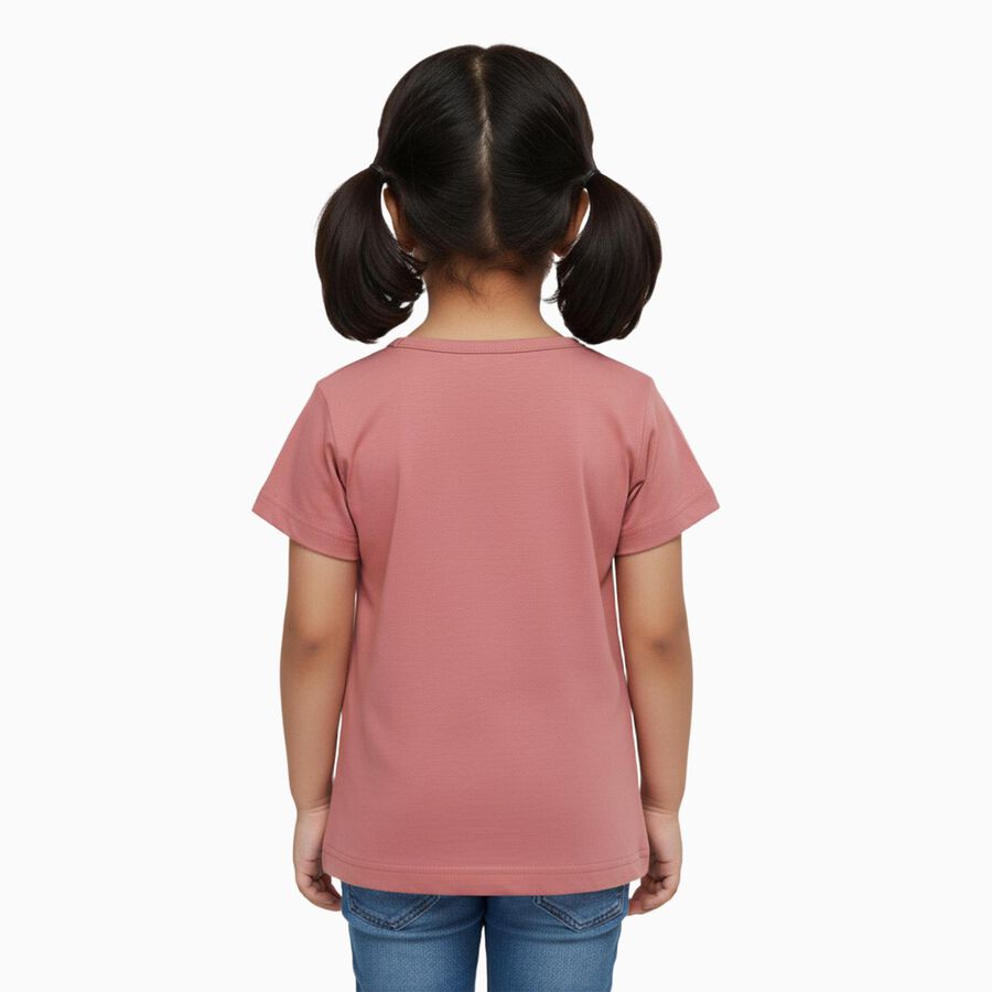 Girls' T-Shirt, Light Pink, large image number null
